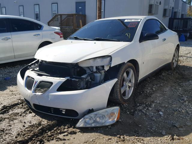 1G2ZH361774150647 - 2007 PONTIAC G6 GT WHITE photo 2