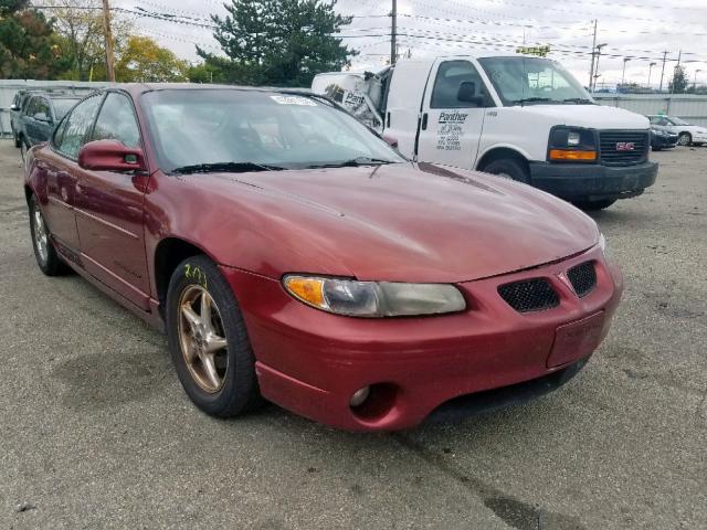1G2WP52K93F144041 - 2003 PONTIAC GRAND PRIX Շագանակագույն լուսանկար 1