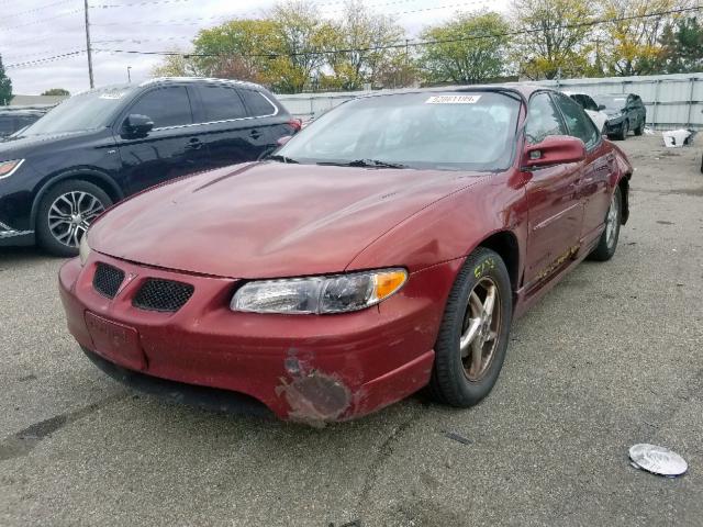 1G2WP52K93F144041 - 2003 PONTIAC GRAND PRIX Շագանակագույն լուսանկար 2