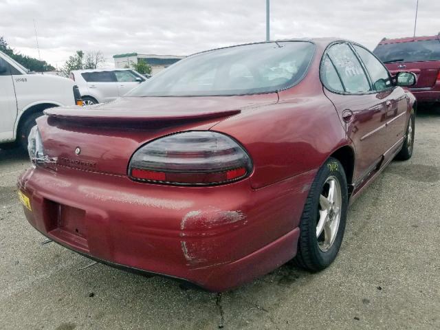 1G2WP52K93F144041 - 2003 PONTIAC GRAND PRIX Շագանակագույն լուսանկար 4