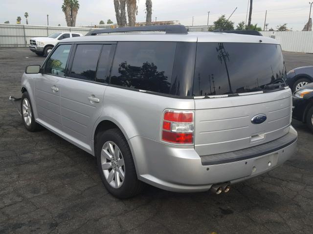 2FMDK51C19BA18578 - 2009 FORD FLEX SE SILVER photo 3