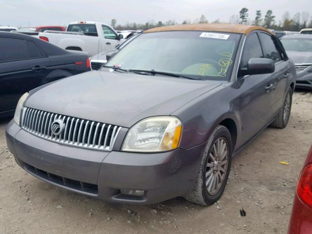 1MEHM42166G607734 - 2006 MERCURY MONTEGO PR GRAY photo 2