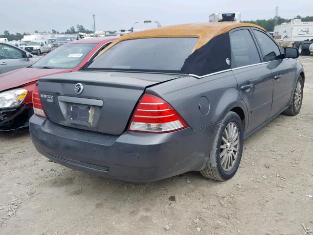 1MEHM42166G607734 - 2006 MERCURY MONTEGO PR GRAY photo 4