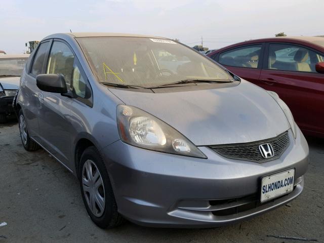 JHMGE88279S016040 - 2009 HONDA FIT GRAY photo 1