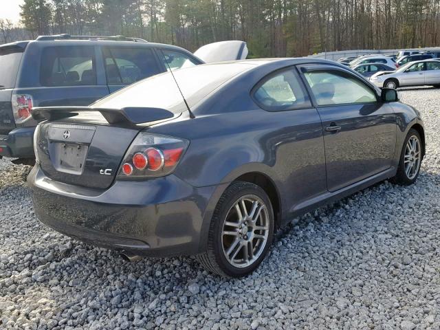 JTKDE167X80247351 - 2008 TOYOTA SCION TC 灰色 照片 4