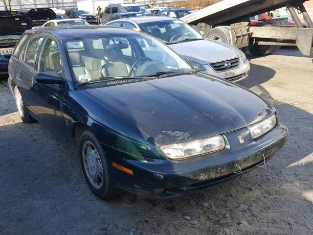 1G8ZK8277VZ104279 - 1997 SATURN SW2 GREEN photo 1