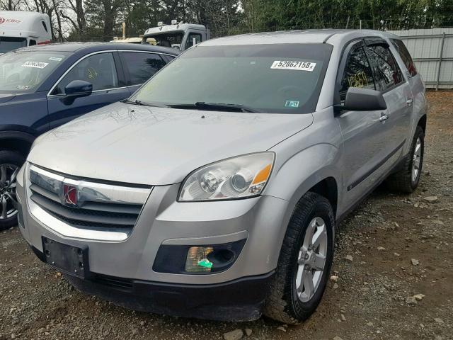 5GZEV13D99J145622 - 2009 SATURN OUTLOOK XE SILVER photo 2