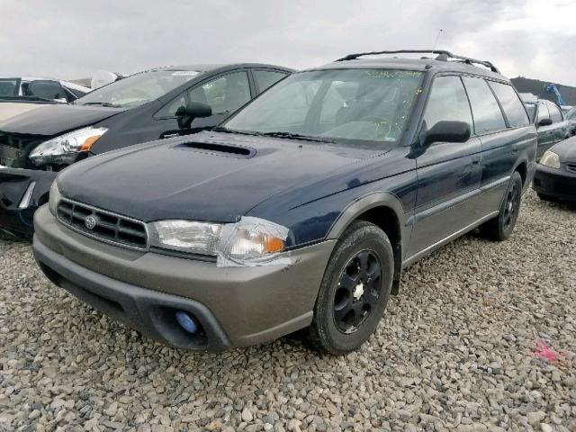 4S3BG6859W6639216 - 1998 SUBARU LEGACY 30T BLUE photo 2