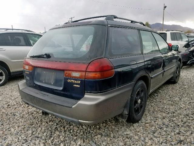 4S3BG6859W6639216 - 1998 SUBARU LEGACY 30T BLUE photo 4