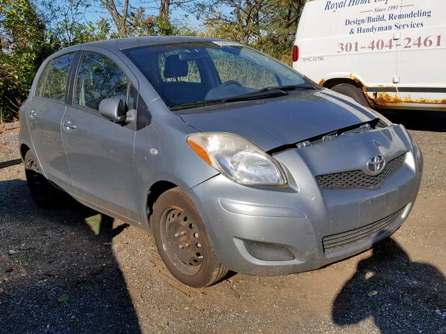 JTDKT903295247485 - 2009 TOYOTA YARIS GRAY photo 1