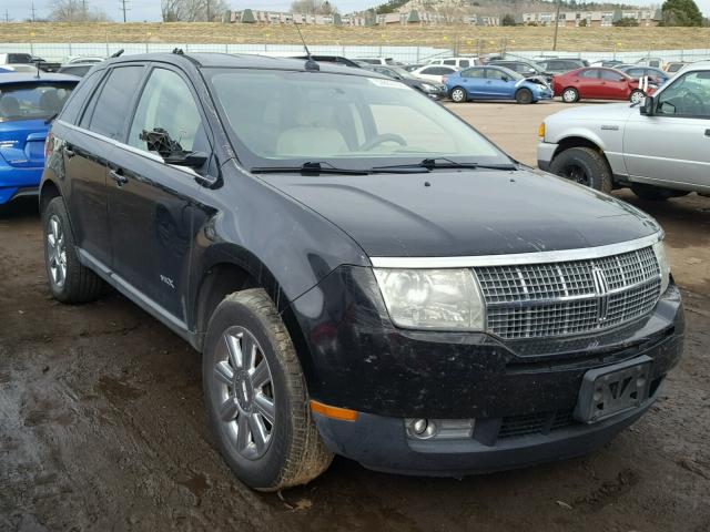 2LMDU88C67BJ14788 - 2007 LINCOLN MKX BLACK photo 1