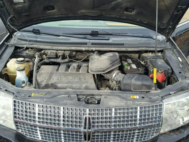 2LMDU88C67BJ14788 - 2007 LINCOLN MKX BLACK photo 7