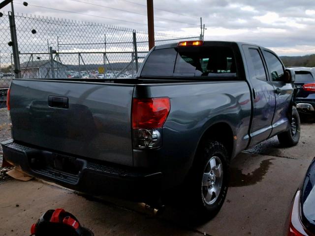 5TFBV54178X074738 - 2008 TOYOTA TUNDRA DOU GRAY photo 4