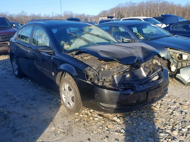 1G8AJ55F06Z114820 - 2006 SATURN ION LEVEL BLACK photo 1