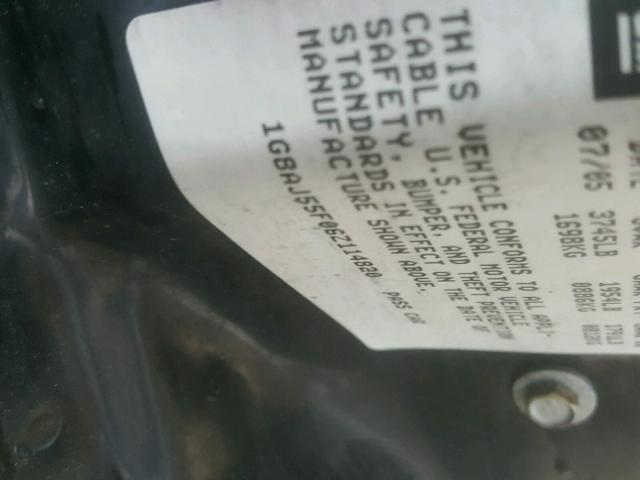 1G8AJ55F06Z114820 - 2006 SATURN ION LEVEL BLACK photo 10