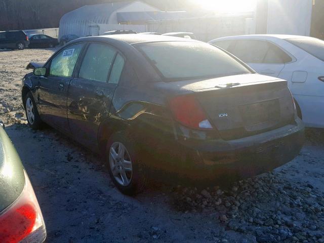 1G8AJ55F06Z114820 - 2006 SATURN ION LEVEL BLACK photo 3