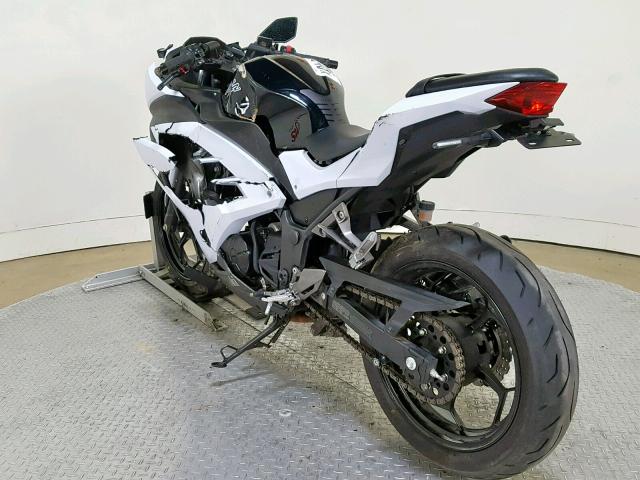 JKAEX8A18EA006972 - 2014 KAWASAKI EX300 A WHITE photo 6