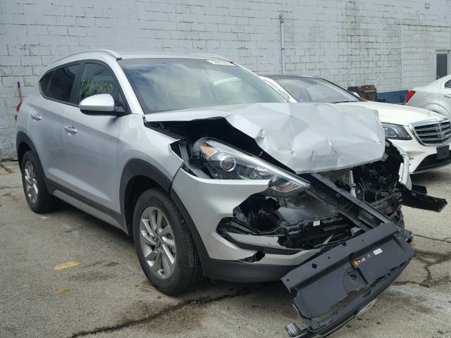 KM8J3CA43JU754143 - 2018 HYUNDAI TUCSON LIM SILVER photo 1