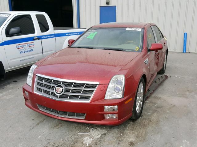 1G6DW67V980124352 - 2008 CADILLAC STS RED photo 2