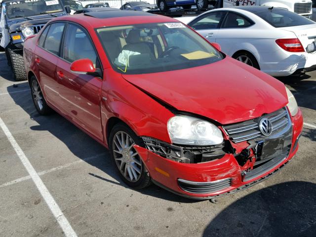 3VWRA71K68M191538 - 2008 VOLKSWAGEN JETTA WOLF RED photo 1