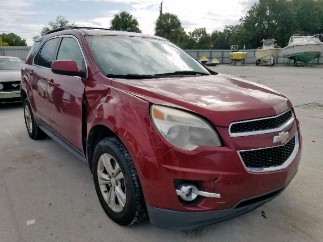 2CNALPEC7B6298818 - 2011 CHEVROLET EQUINOX LT RED photo 1