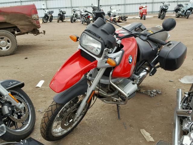 WB1040907S0380333 - 1995 BMW R1100 GS RED photo 2