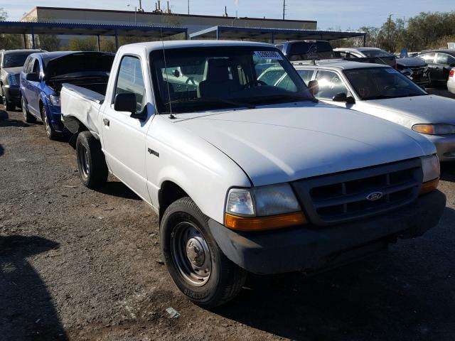 1FTYR10X6YPB05365 - 2000 FORD RANGER WHITE photo 1