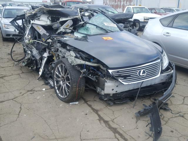 JTHBL46F875007941 - 2007 LEXUS LS 460 GRAY photo 1