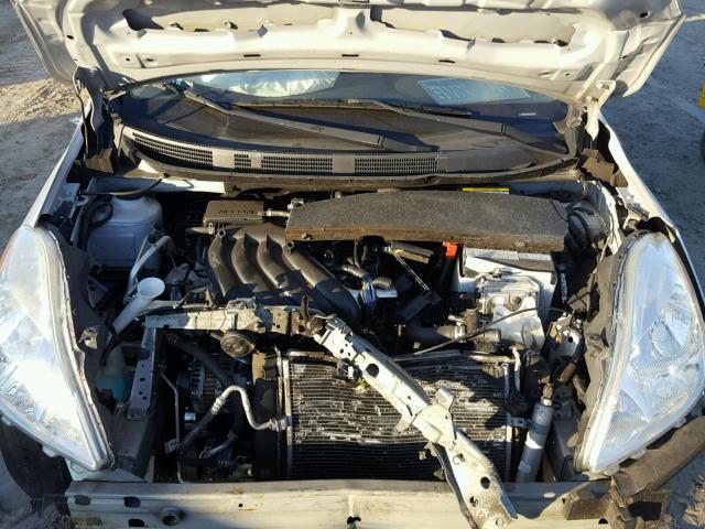 3N1CN7AP2EL855783 - 2014 NISSAN VERSA S SILVER photo 7