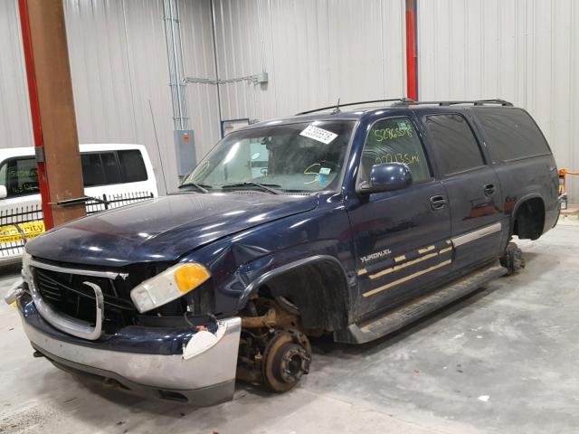 3GKGK26U04G233395 - 2004 GMC YUKON XL K BLUE photo 2