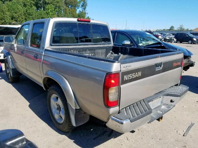 1N6ED27T5YC309640 - 2000 NISSAN FRONTIER C BEIGE photo 3