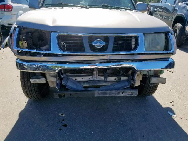 1N6ED27T5YC309640 - 2000 NISSAN FRONTIER C BEIGE photo 9