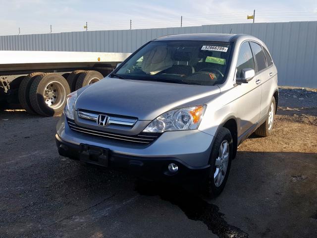 JHLRE48748C047630 - 2008 HONDA CR-V EXL GRAY photo 2