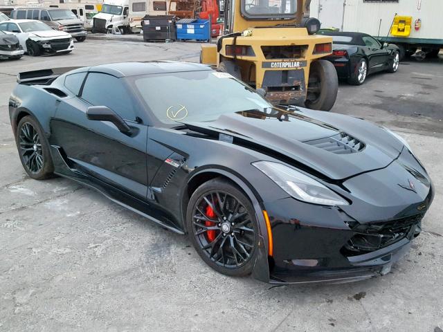 1G1YR2D60K5602494 - 2019 CHEVROLET CORVETTE Z BLACK photo 1