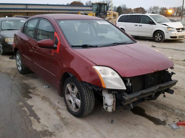 3N1AB61E58L759692 - 2008 NISSAN SENTRA 2.0 MAROON photo 1