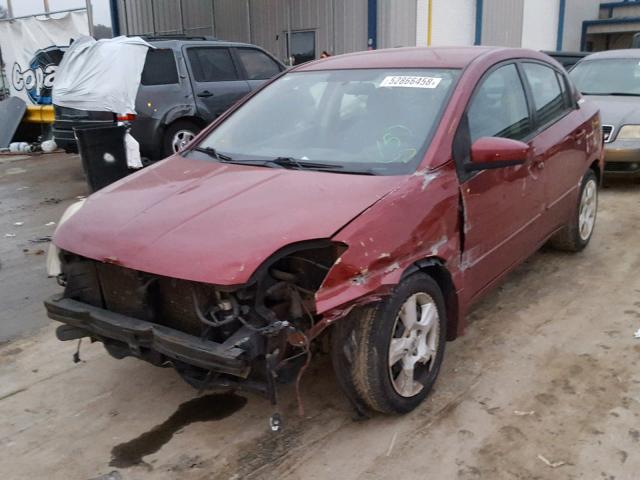 3N1AB61E58L759692 - 2008 NISSAN SENTRA 2.0 MAROON photo 2