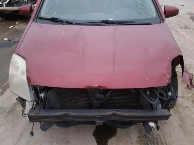 3N1AB61E58L759692 - 2008 NISSAN SENTRA 2.0 MAROON photo 7