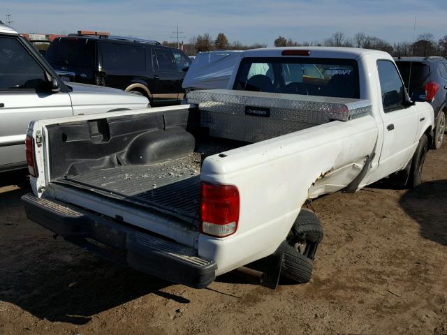 1FTYR10E23PA20286 - 2003 FORD RANGER WHITE photo 4