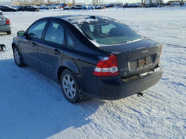 YV1MS382872291102 - 2007 VOLVO S40 2.4I BLACK photo 3