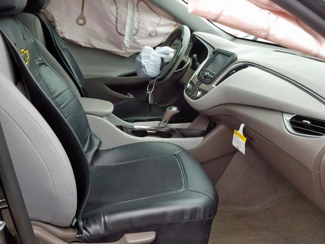 1G1ZB5ST8HF163812 - 2017 CHEVROLET MALIBU LS BLACK photo 5