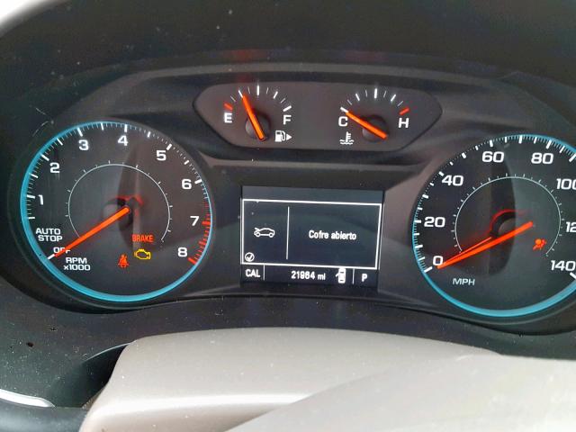 1G1ZB5ST8HF163812 - 2017 CHEVROLET MALIBU LS BLACK photo 8