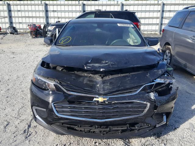1G1ZB5ST8HF163812 - 2017 CHEVROLET MALIBU LS BLACK photo 9