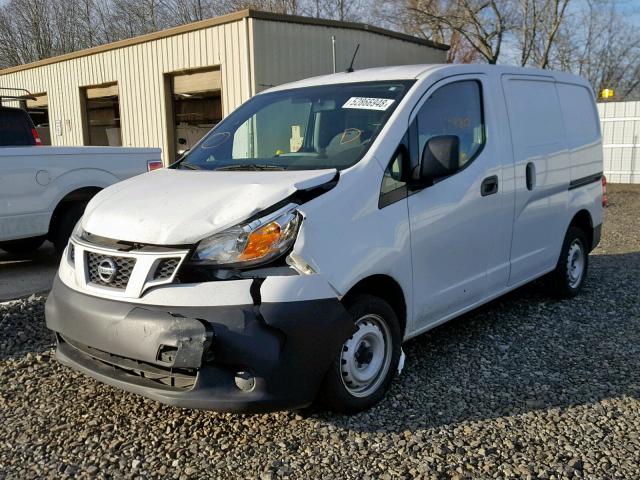 3N6CM0KN7FK717908 - 2015 NISSAN NV200 2.5S WHITE photo 2