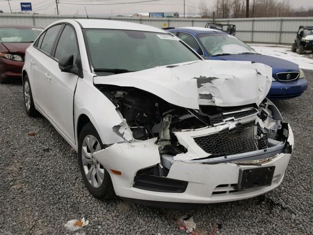 1G1PA5SG1D7111083 - 2013 CHEVROLET CRUZE LS WHITE photo 1