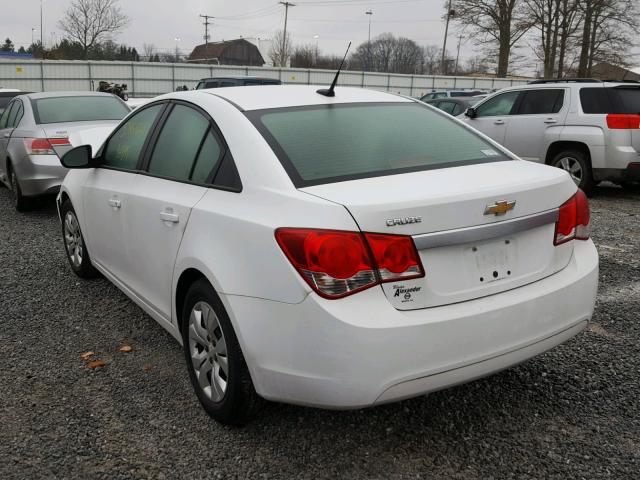 1G1PA5SG1D7111083 - 2013 CHEVROLET CRUZE LS WHITE photo 3