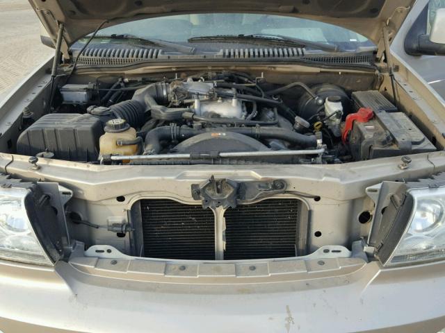 5LMEU68H04ZJ36100 - 2004 LINCOLN AVIATOR 棕色 照片 7