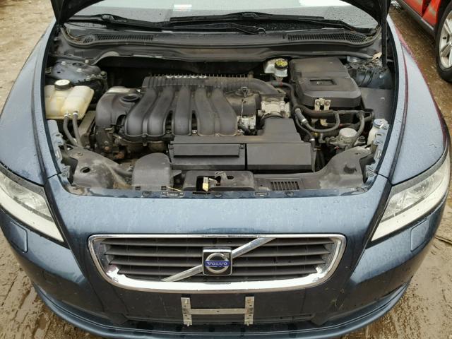 YV1382MS3A2491936 - 2010 VOLVO S40 2.4I BLUE photo 7