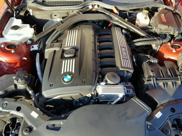 WBALM5C55BE379182 - 2011 BMW Z4 SDRIVE3 Червоний фото 7