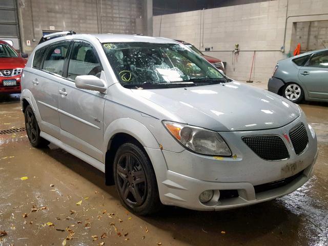 5Y2SL65857Z439413 - 2007 PONTIAC VIBE SILVER photo 1