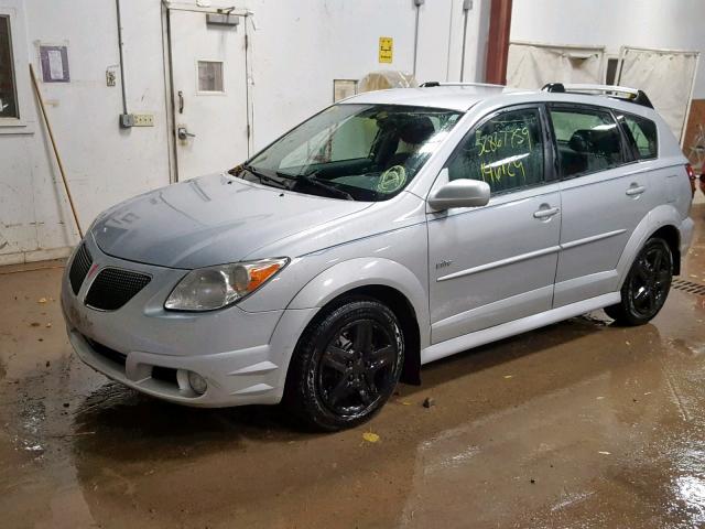 5Y2SL65857Z439413 - 2007 PONTIAC VIBE SILVER photo 2